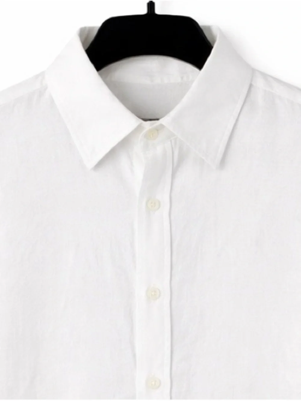 Banana Republic 100% Linen Shirt Ivory Long Sleeve Button-Up Men’s Large